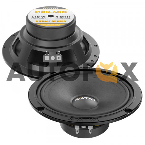 Avatar MBR-60Q RMS-70Вт MAX-140Вт 4Ом 16СМ