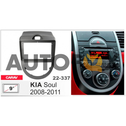 Carav 22-337: 9" KIA Soul 2008-2011