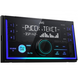 JVC KW-X730 (USB+AUX мультицвет процессор)