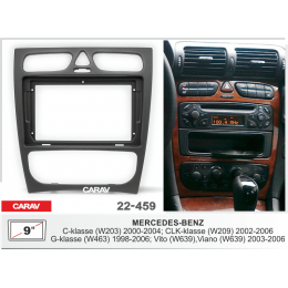 Carav 22-459: 9" MERCEDES-BENZ C-klasse (W203) 2000-2004; CLK-klasse (W209) 200