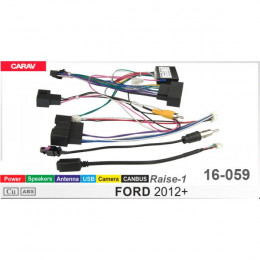 Carav 16-059 CAN-Raise Комплект Ford 2012+ (Питание/Динамики/Антенна/Камера/USB)