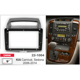 Carav 22-1004: 9" KIA Carnival, Sedona (VQ) 2006-2014